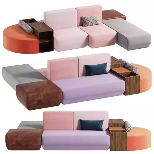  Bikini Island Sofa By Werner Aisslinger