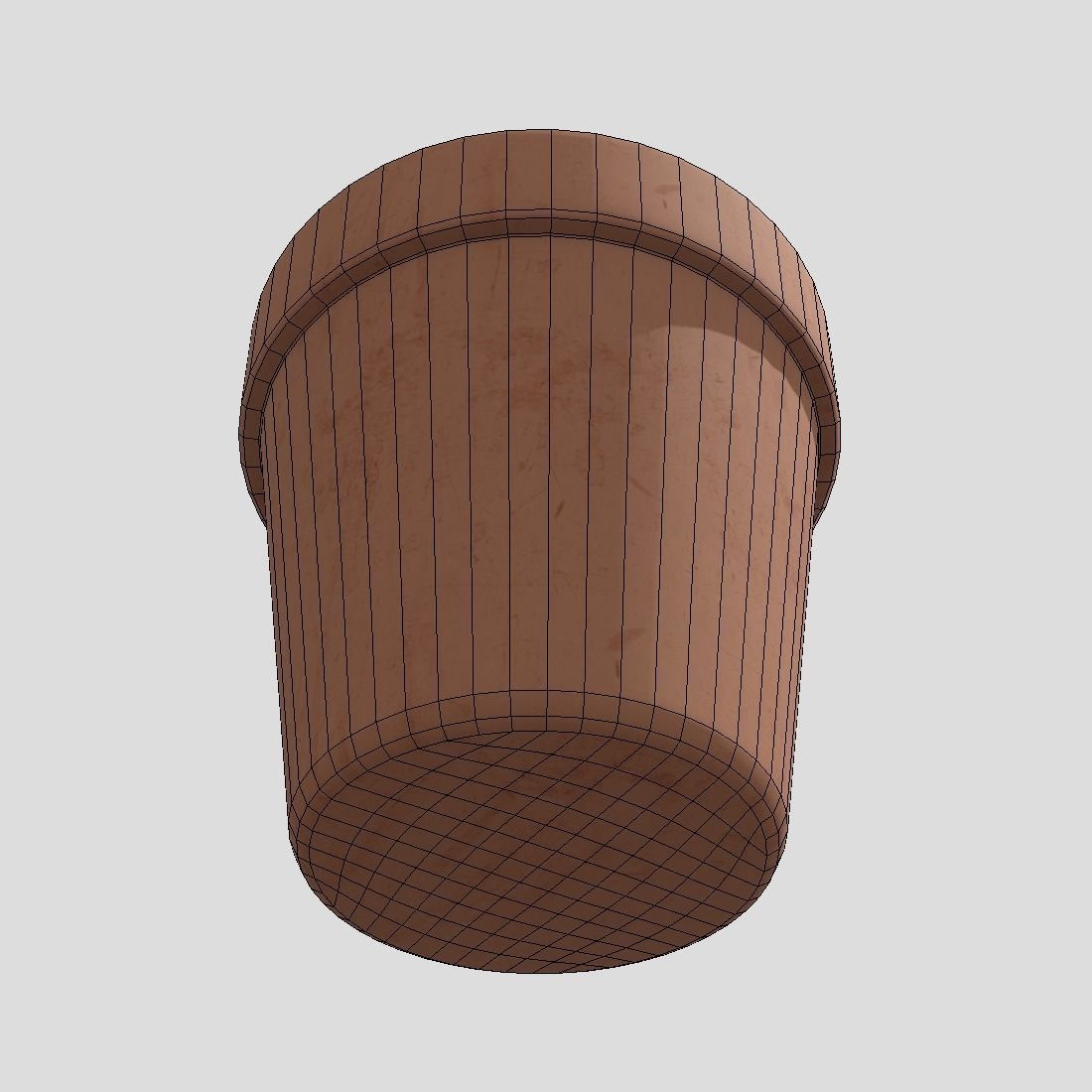 CC0 - Plant Pot Free low-poly 3D model_10