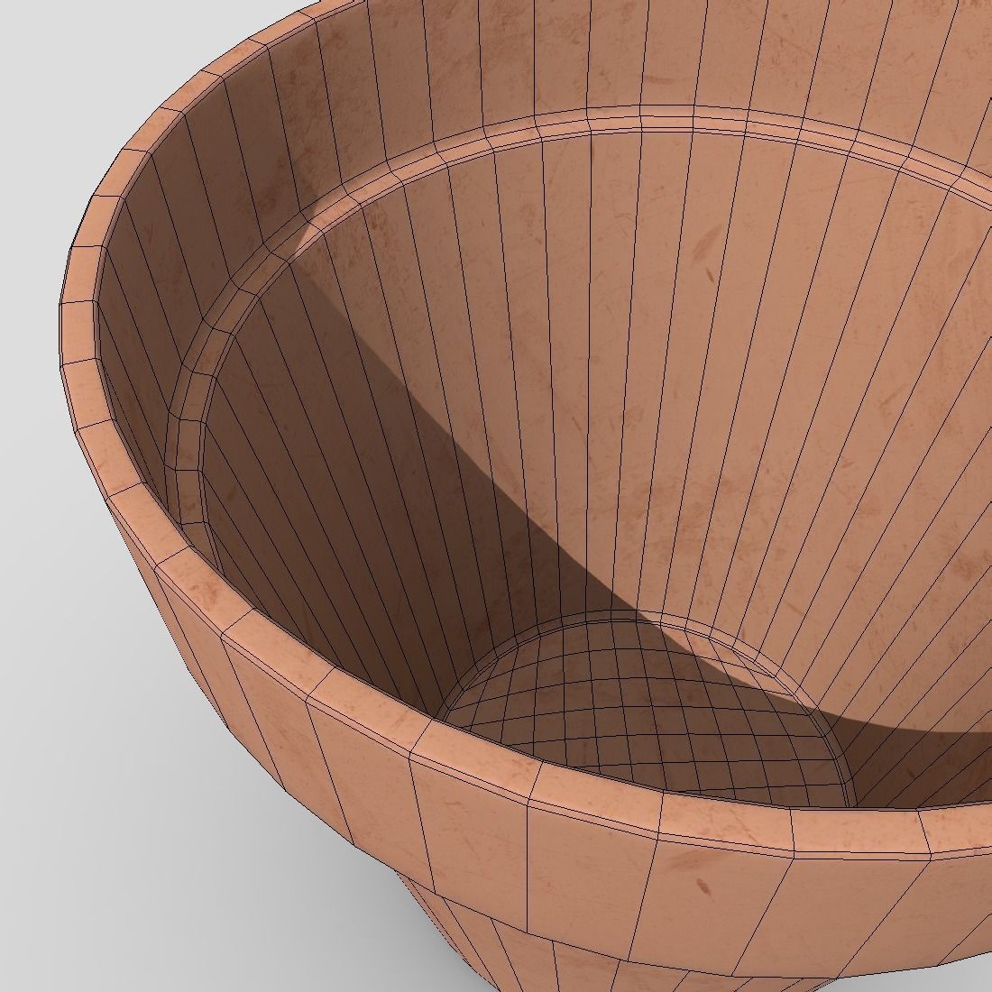 CC0 - Plant Pot Free low-poly 3D model_14