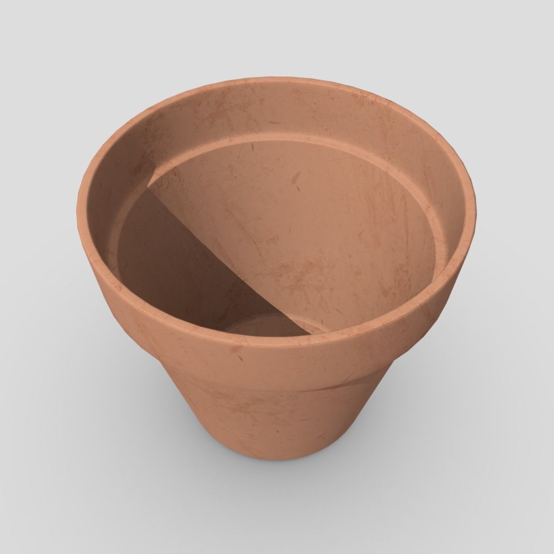 CC0 - Plant Pot Free low-poly 3D model_11