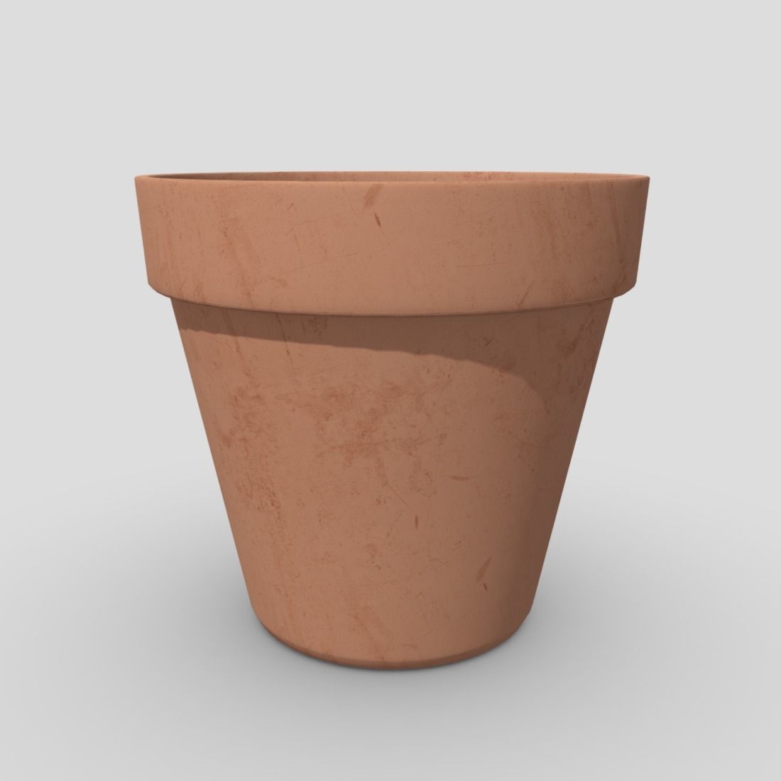 CC0 - Plant Pot Free low-poly 3D model_3