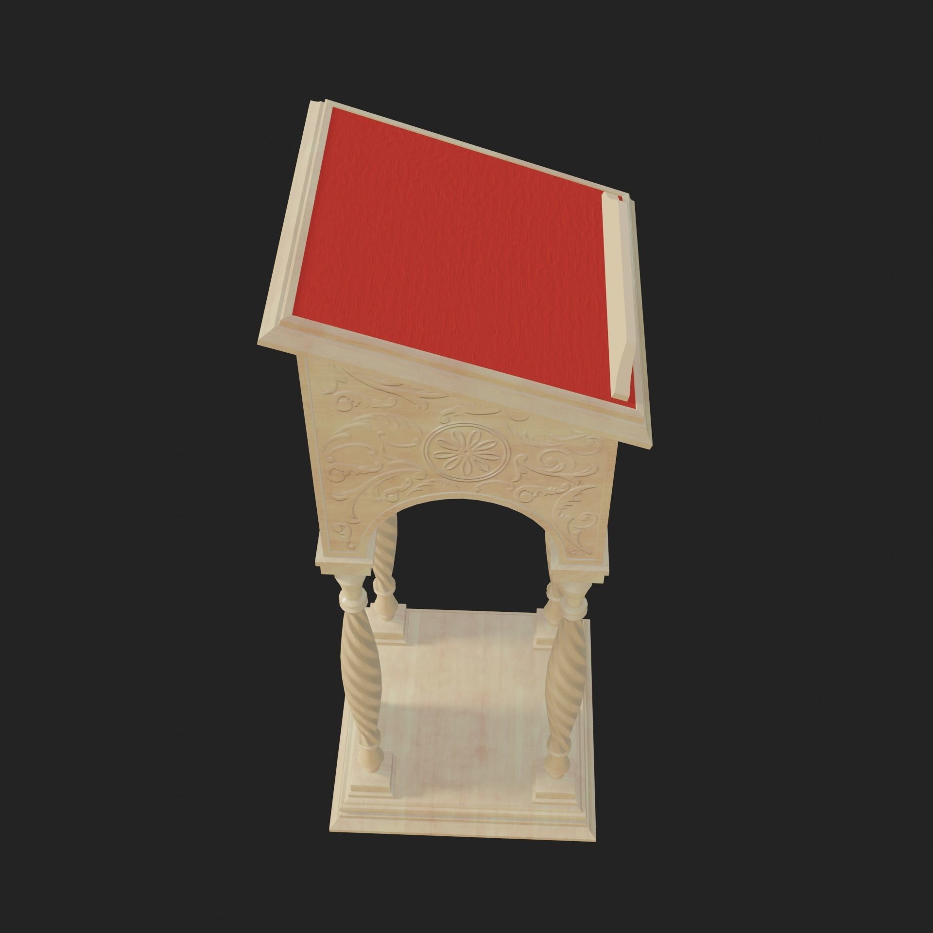 Lestern Low-poly 3D model_2