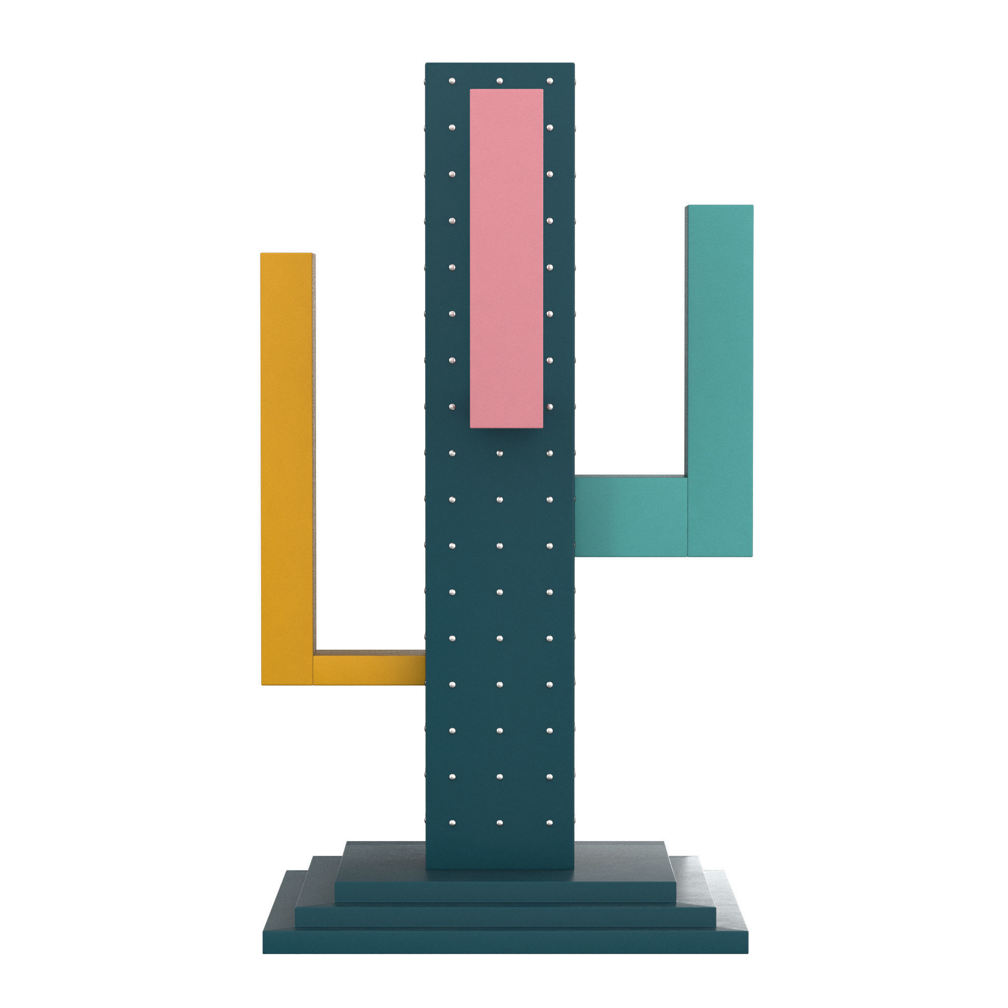 Colossal Cacti Sculpture 3D model_1