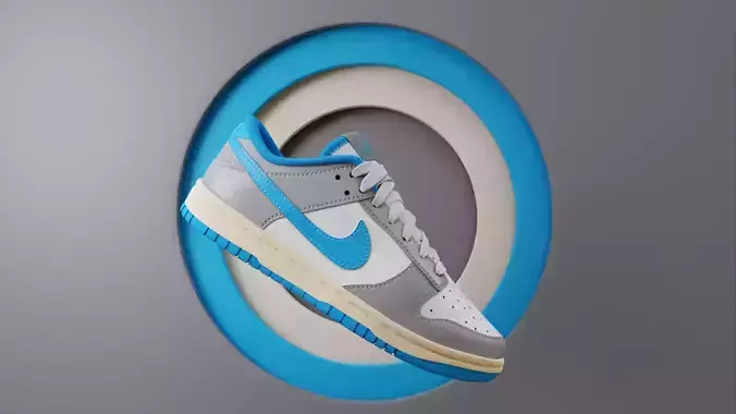 Nike Dunk Low 3D model