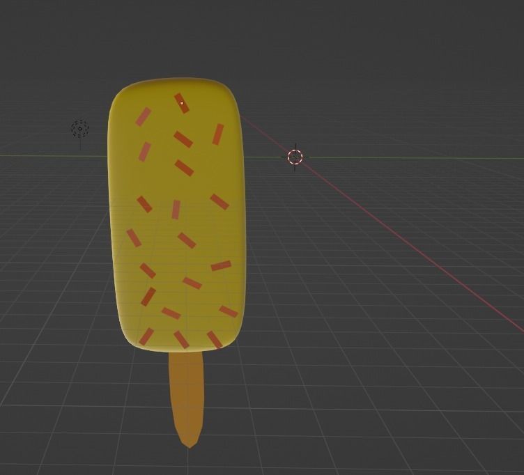 5X LowPoly 3D IceCream Low-poly 3D model_5