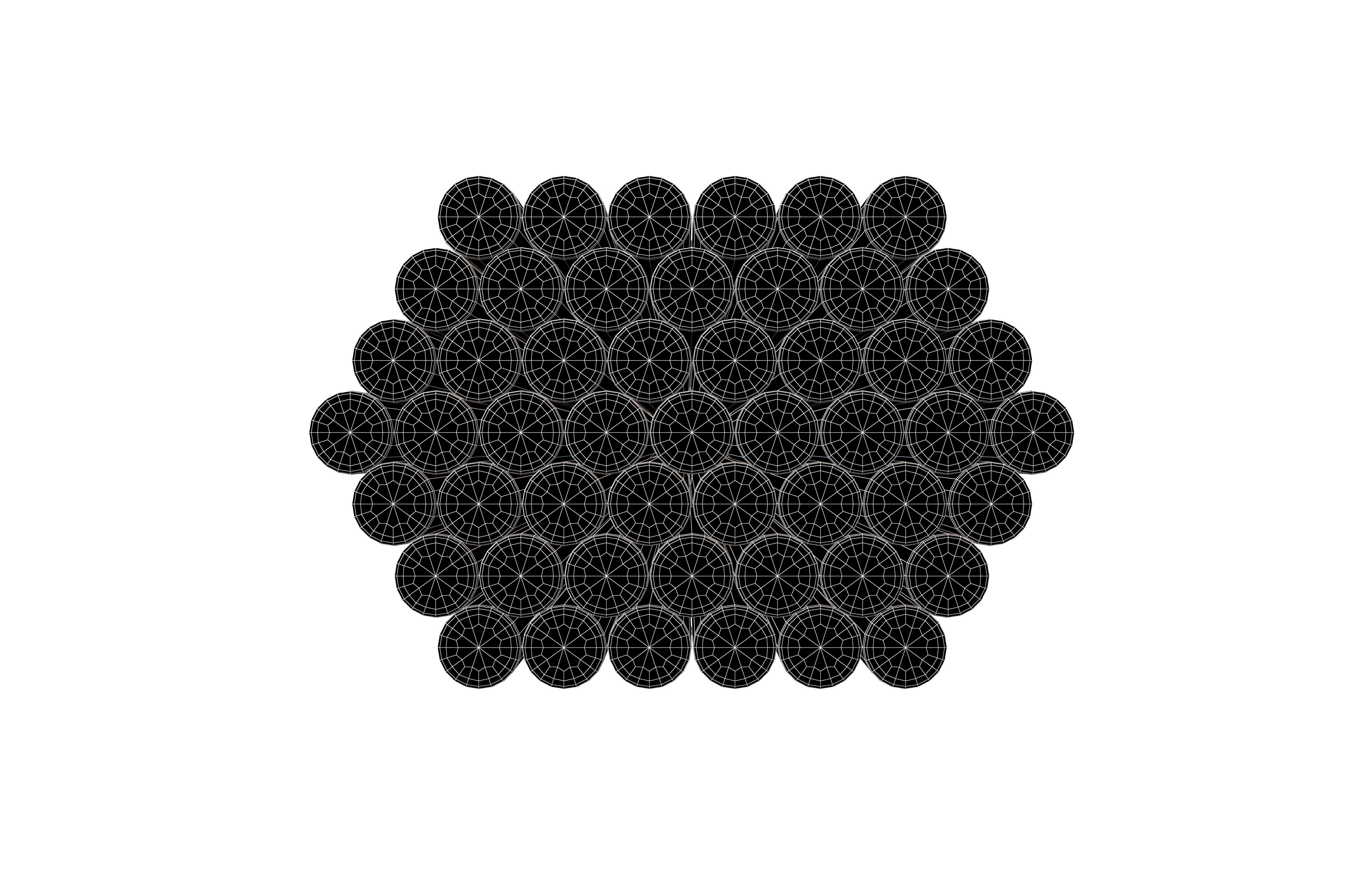 Steel Round Bars v1 005 Low-poly 3D model_6