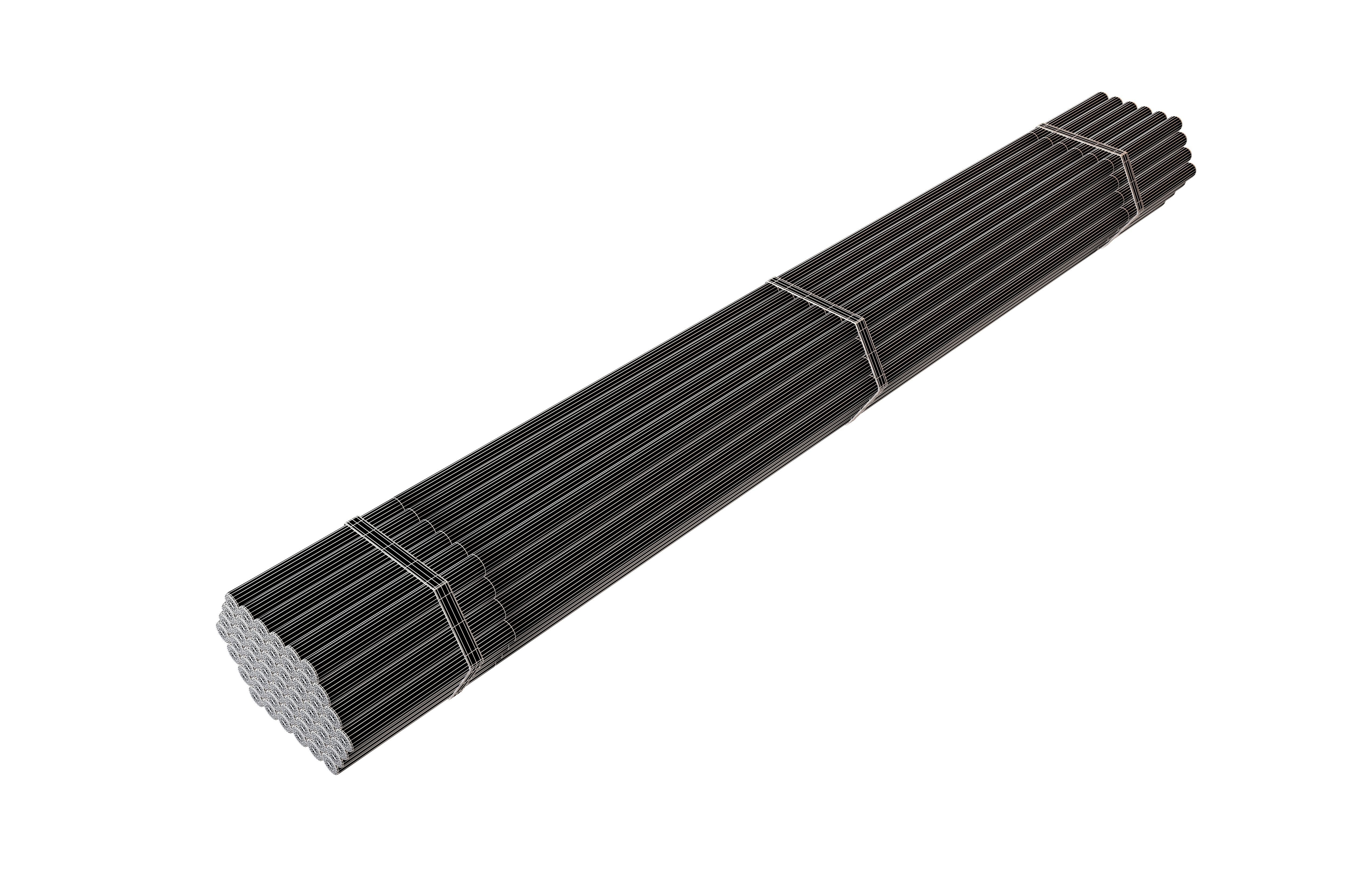 Steel Round Bars v1 005 Low-poly 3D model_7