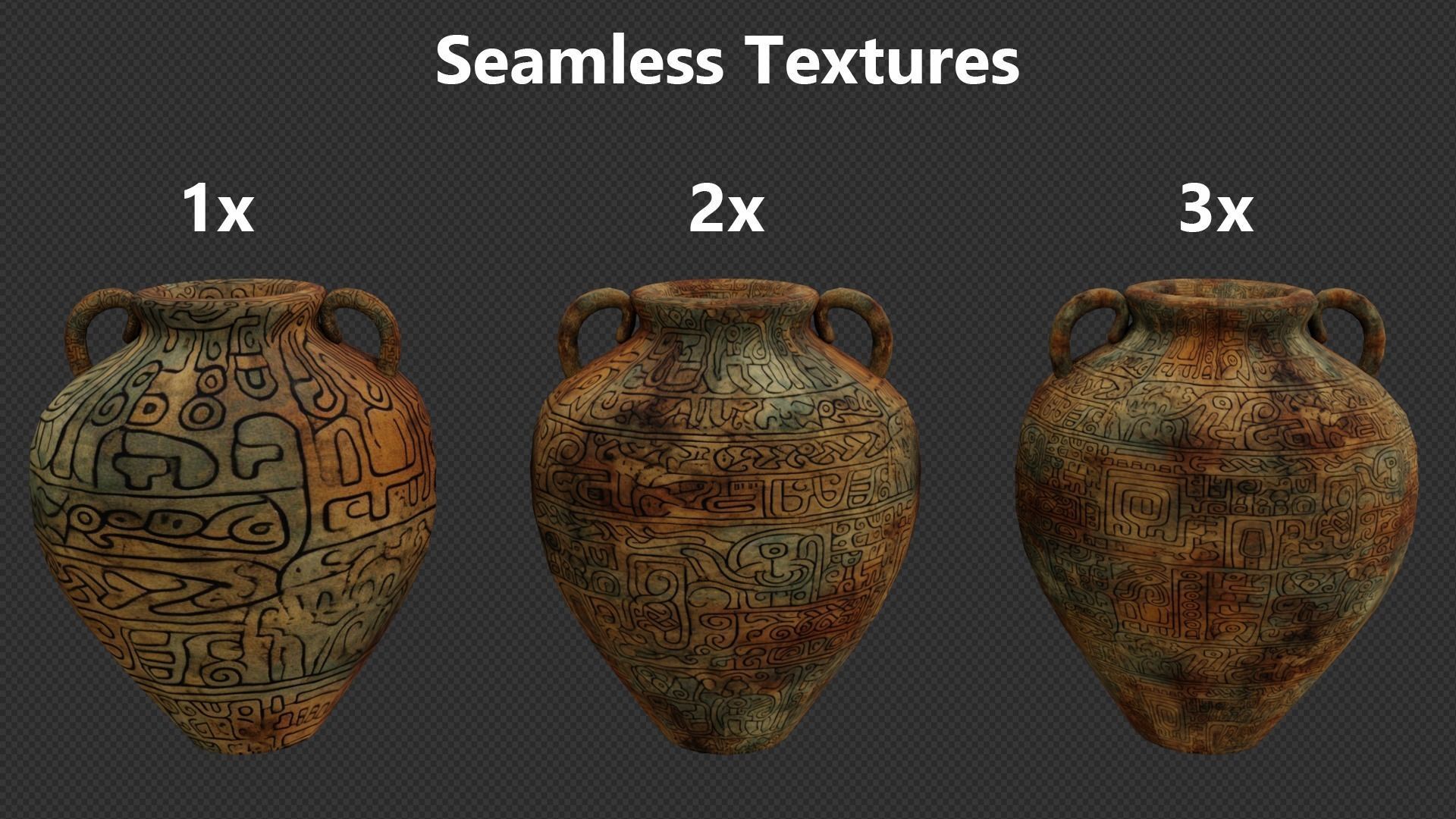 Mega Vase Pack Low-poly 3D model_2