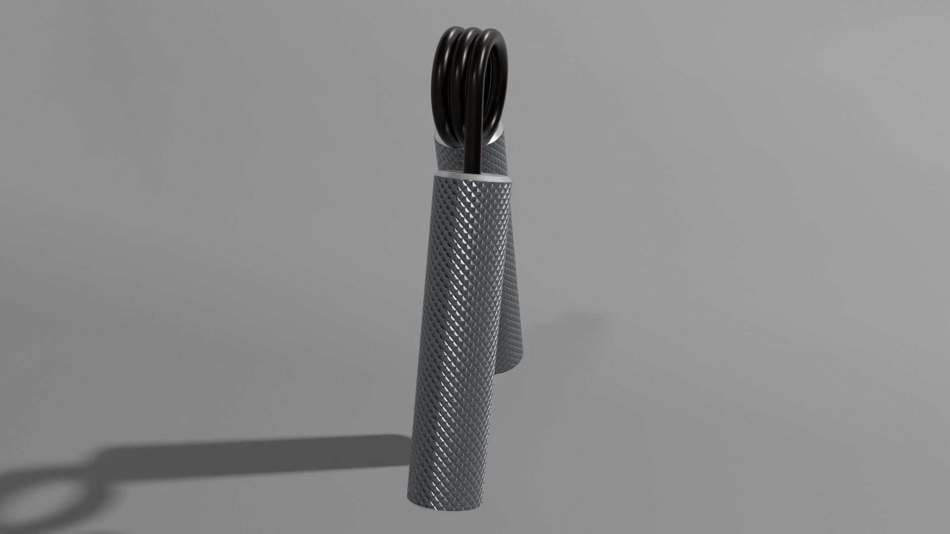 Hand Grip Low-poly 3D model_1