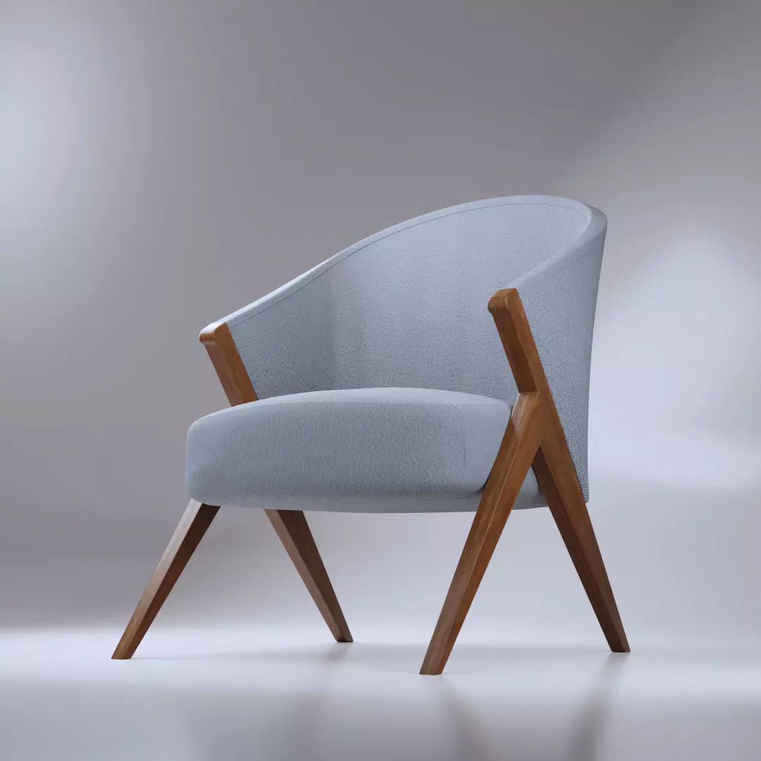 Modern Armchair Free 3D model