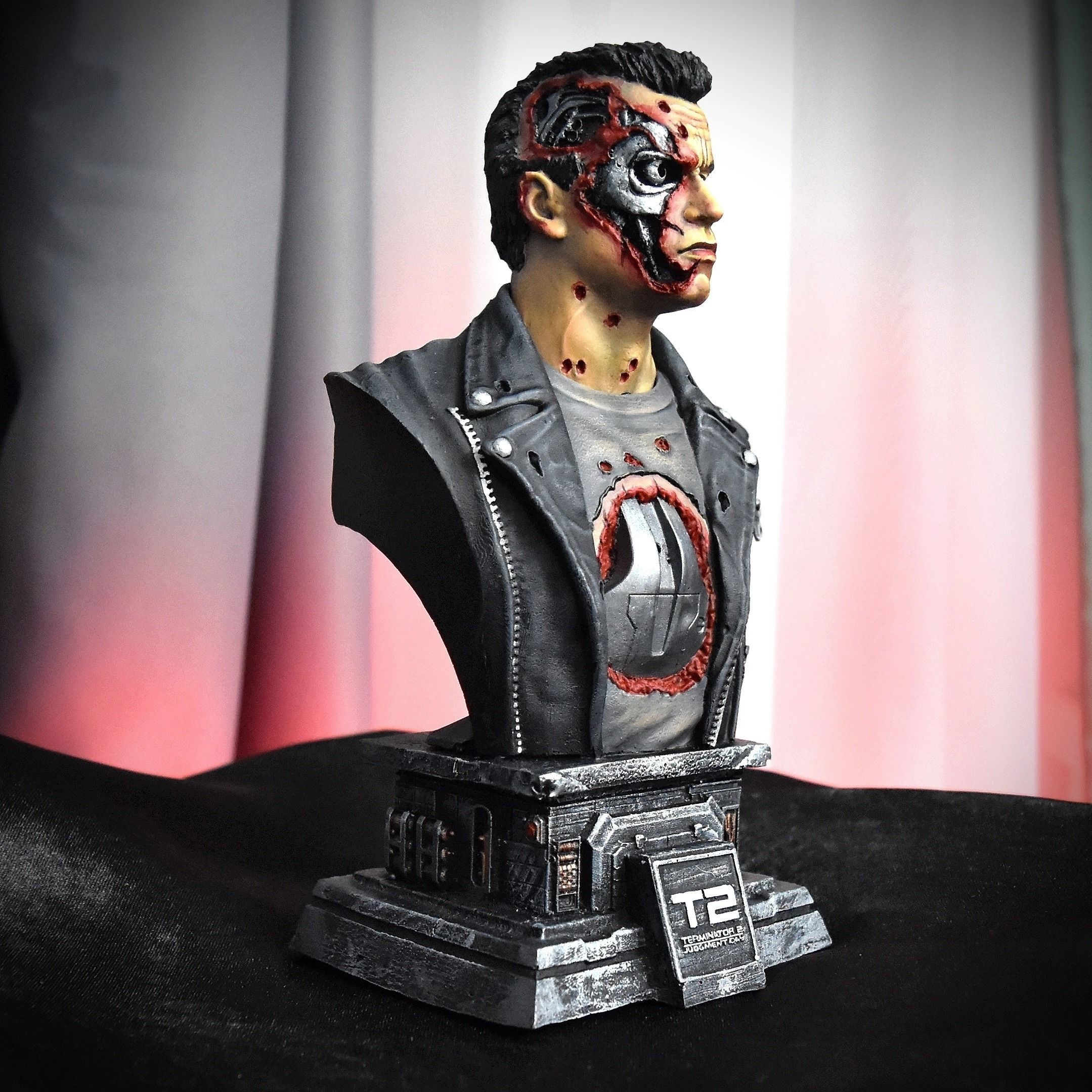 Terminator 2 Bust 3D print model_27