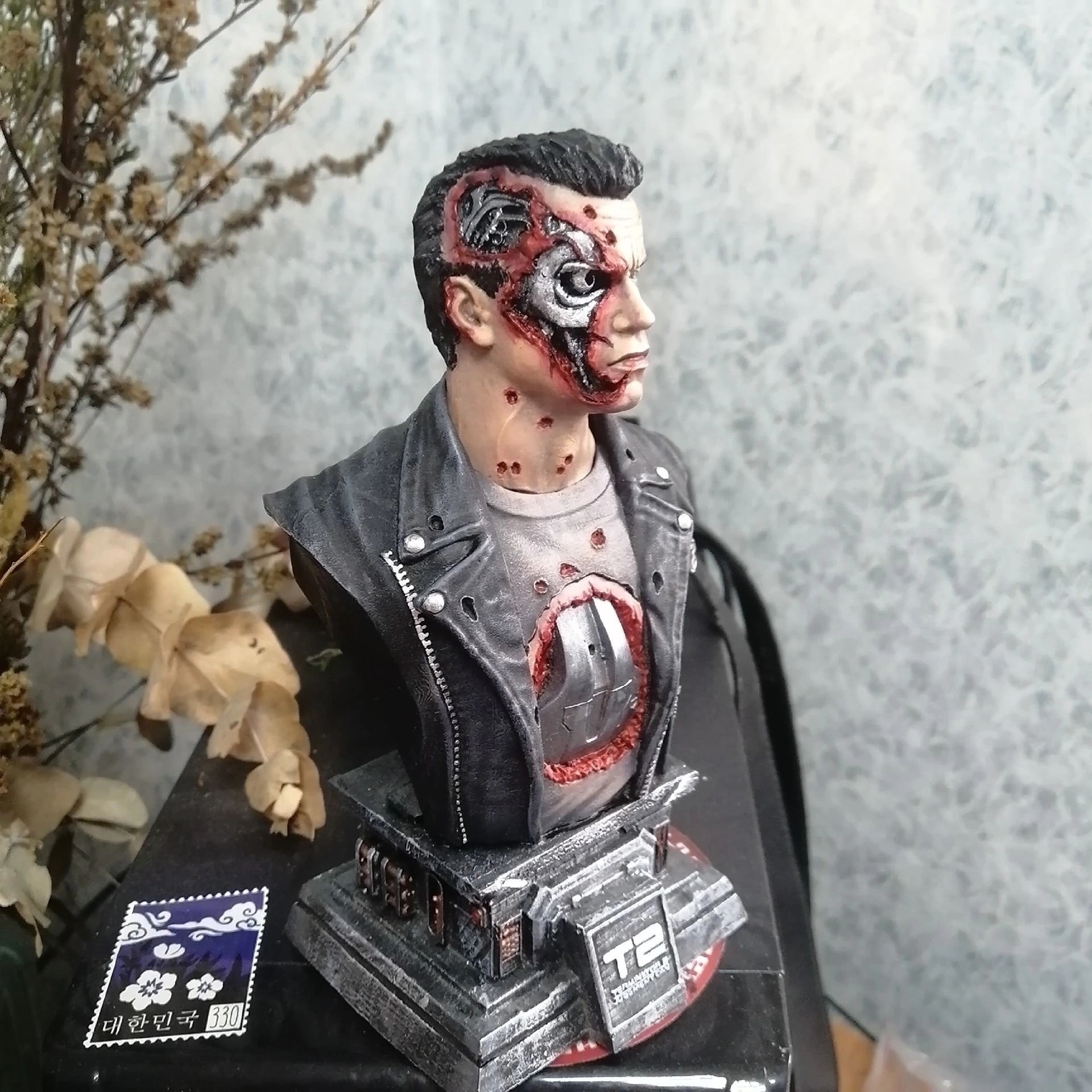 Terminator 2 Bust 3D print model_31