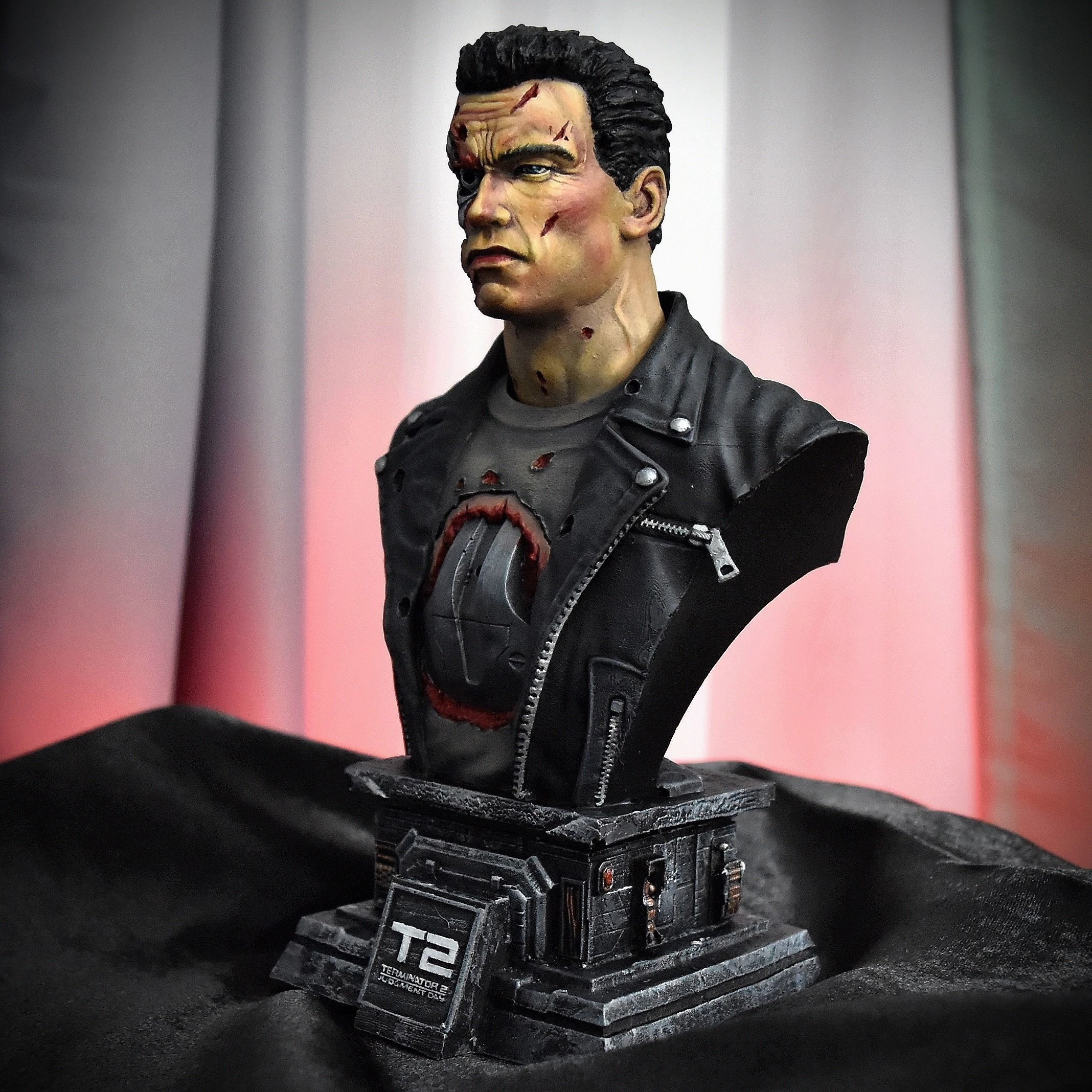 Terminator 2 Bust 3D print model_25