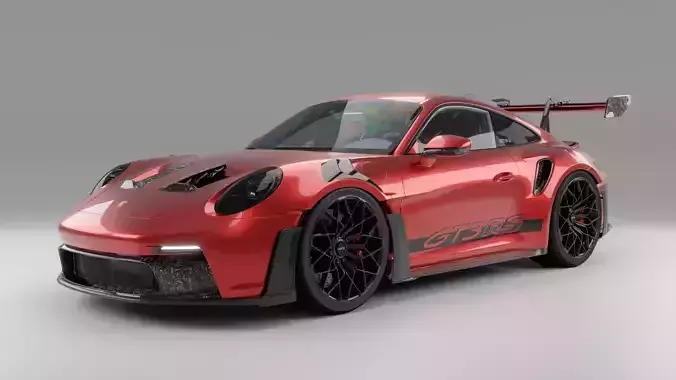 Porsche 911 GT3 RS 3D model