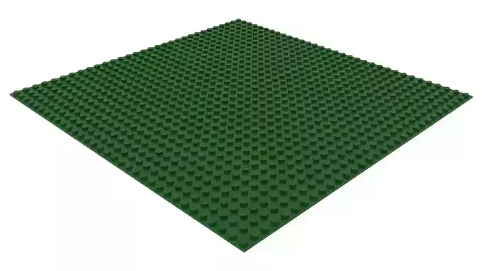 Grass Field Large Lego Plate