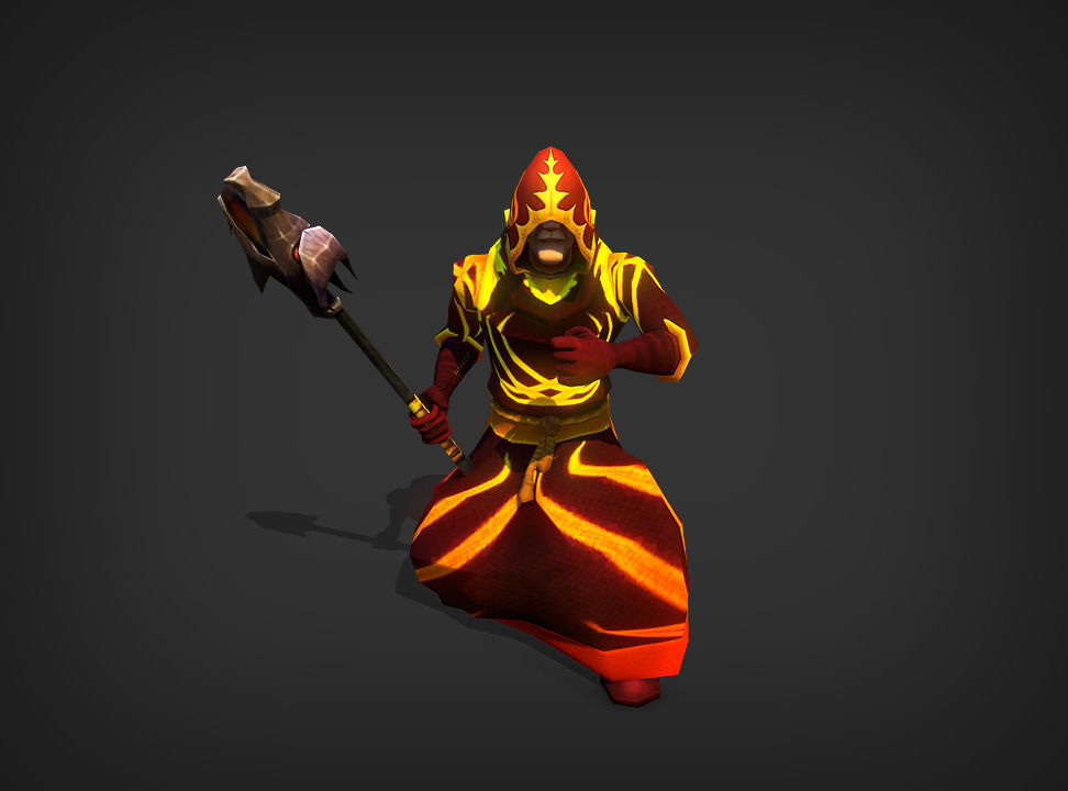 Hero Fantasy Models Low-poly 3D model_5