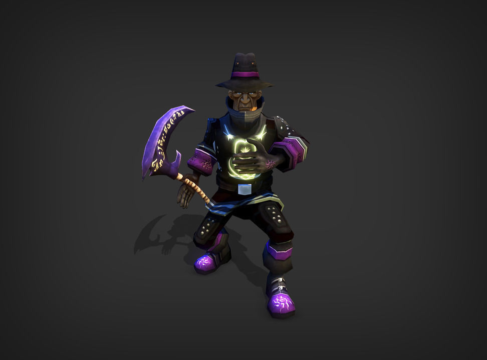 Hero Fantasy Models Low-poly 3D model_7
