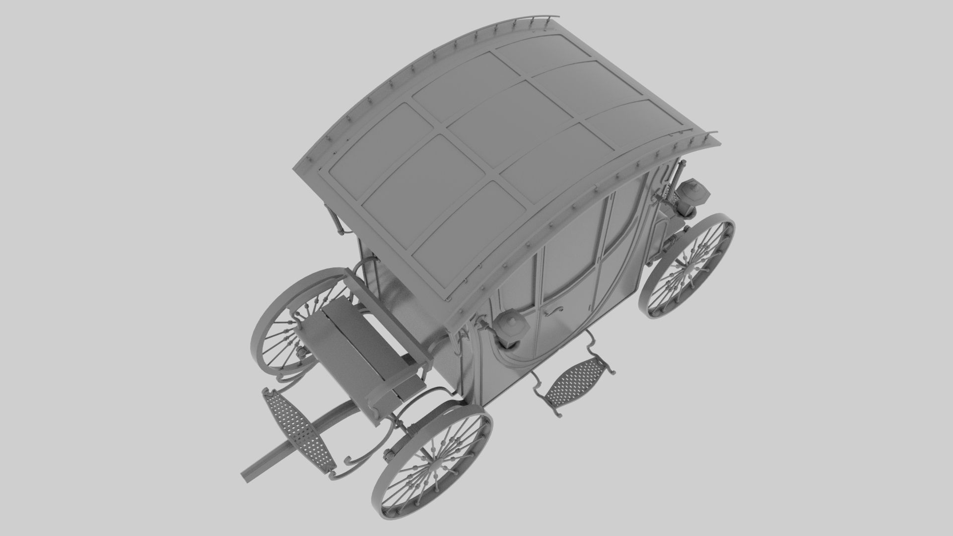 Carriage - voiture 3D model_2