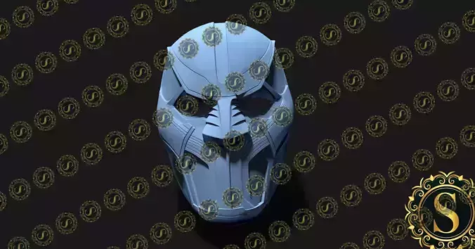 King T Chaka Helmet Wakanda Mask Cowl for 3d printing