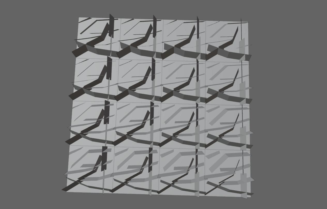 Grass Simple for Games - Grama Low-poly 3D model_17