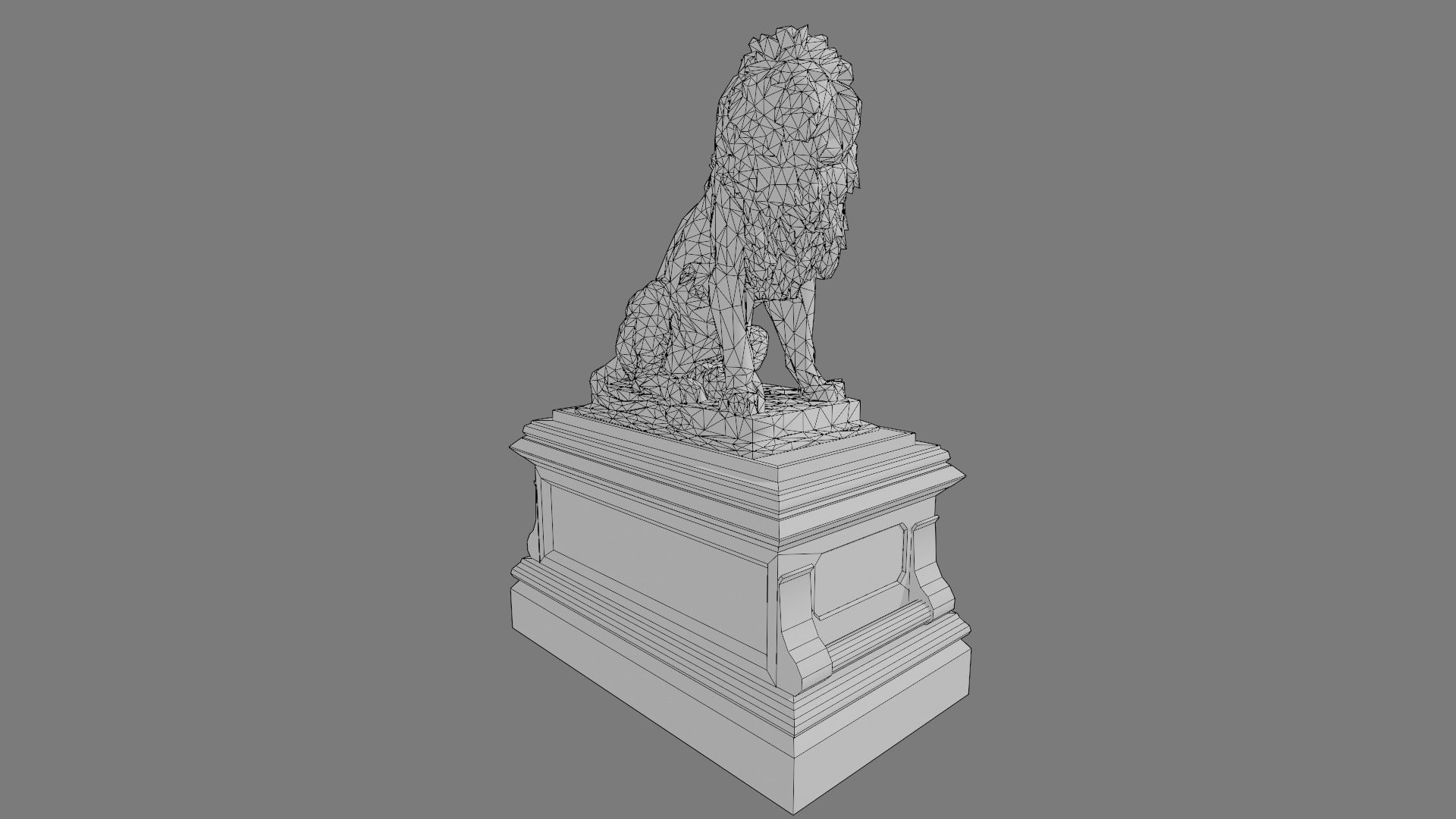 Cemetery gravestone set 3 Low-poly 3D model_28