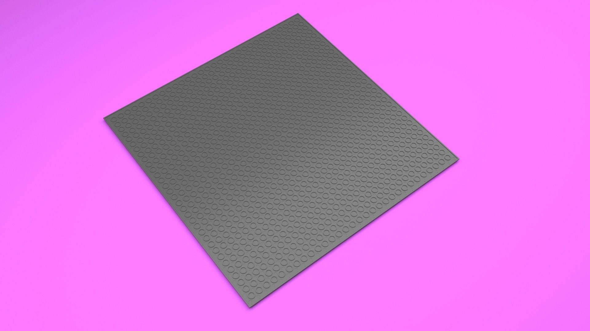 Large Lego Plate 3D model_24