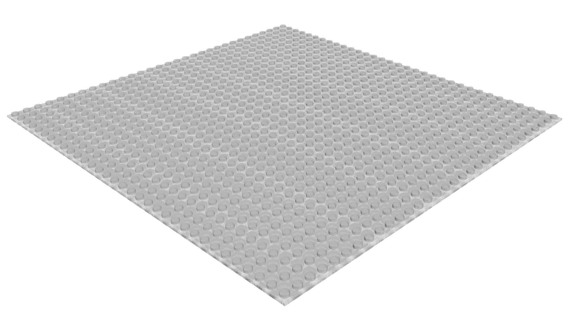 Large Lego Plate 3D model_10