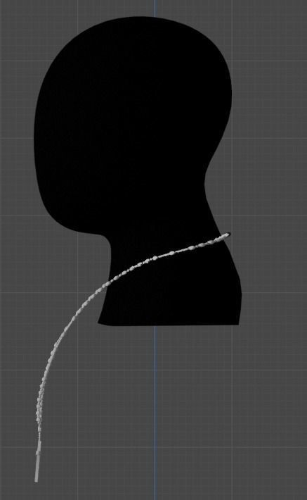 Discover and acquire an impressive Cuban Chain Low-poly 3D model_1