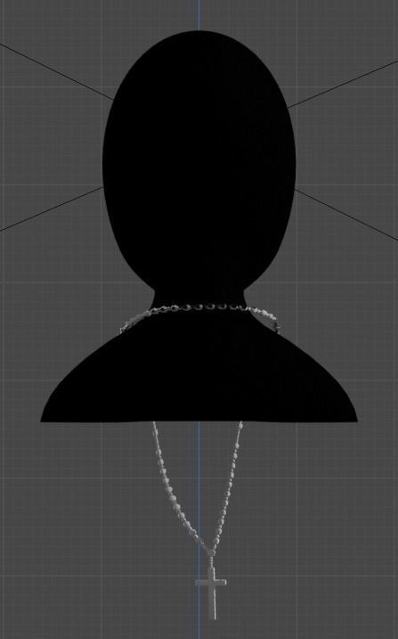 Discover and acquire an impressive Cuban Chain Low-poly 3D model_2