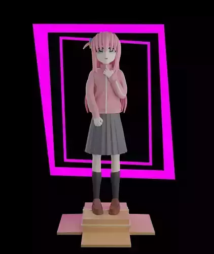 Hitori Gotoh - Bocchi The Rock 3D print model