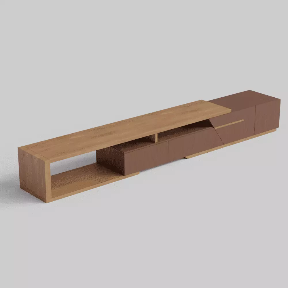 table minimalist contemporary Free low-poly 3D model