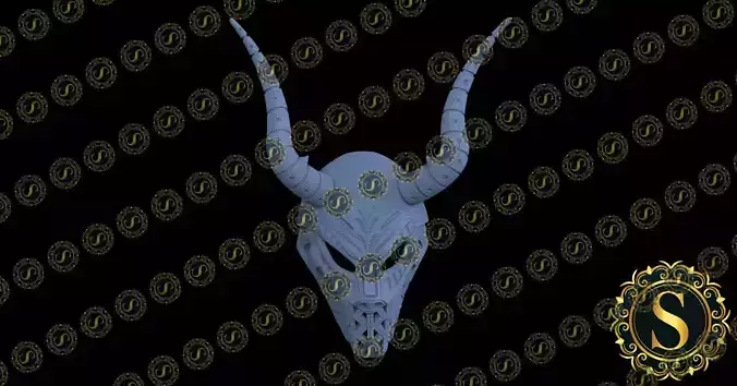 Killmonger Tribal Mask ready to 3d print