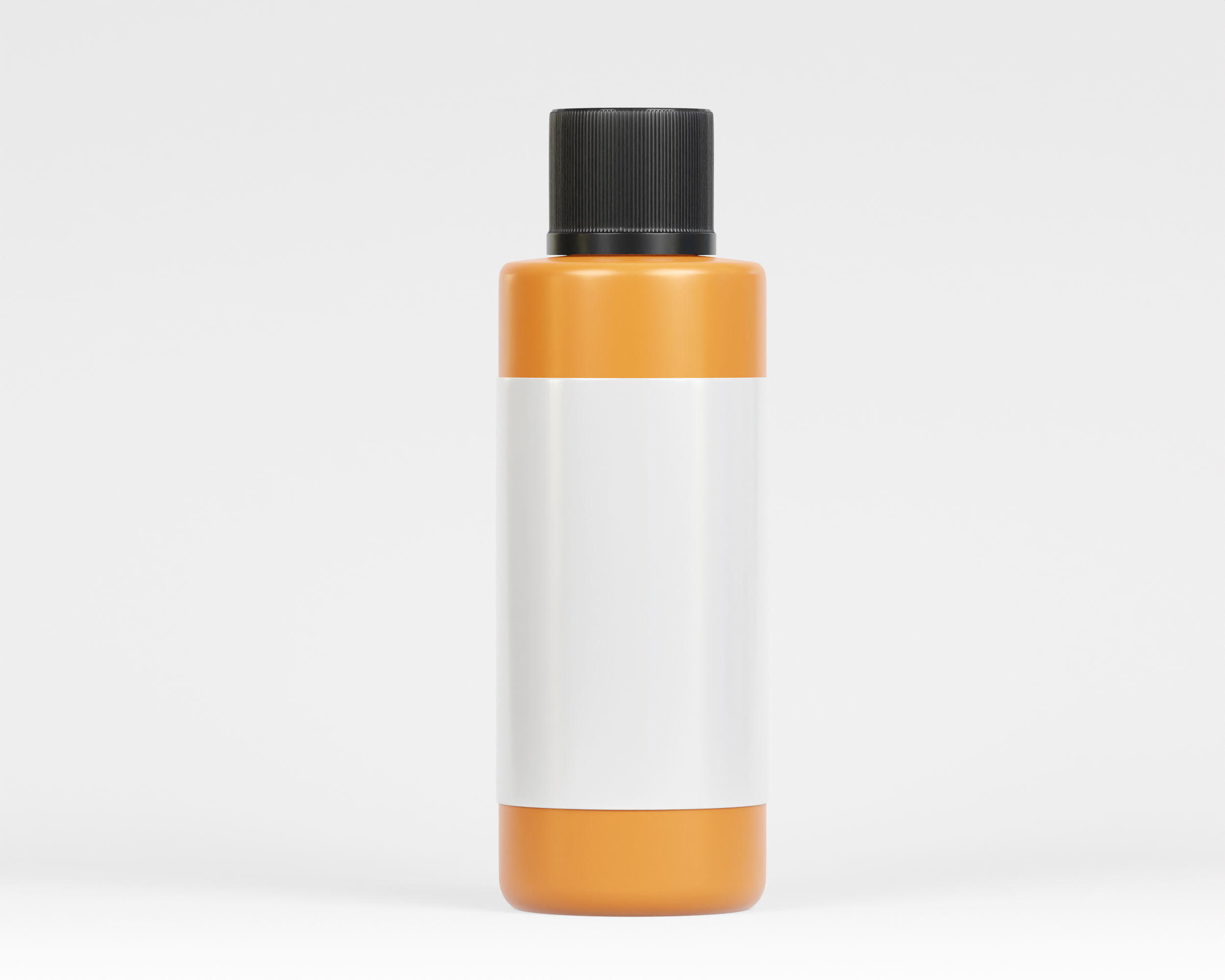 Cosmetic bottle Low-poly 3D model_1