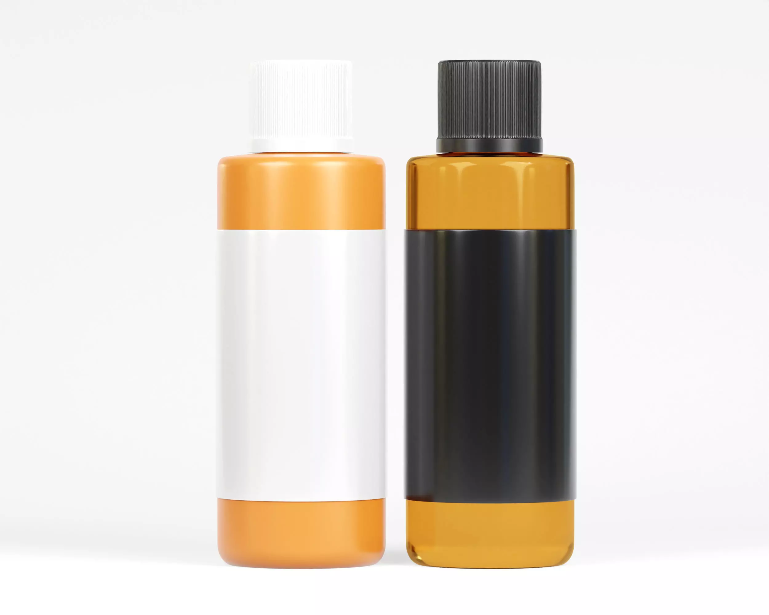 Cosmetic bottle Low-poly 3D model_0