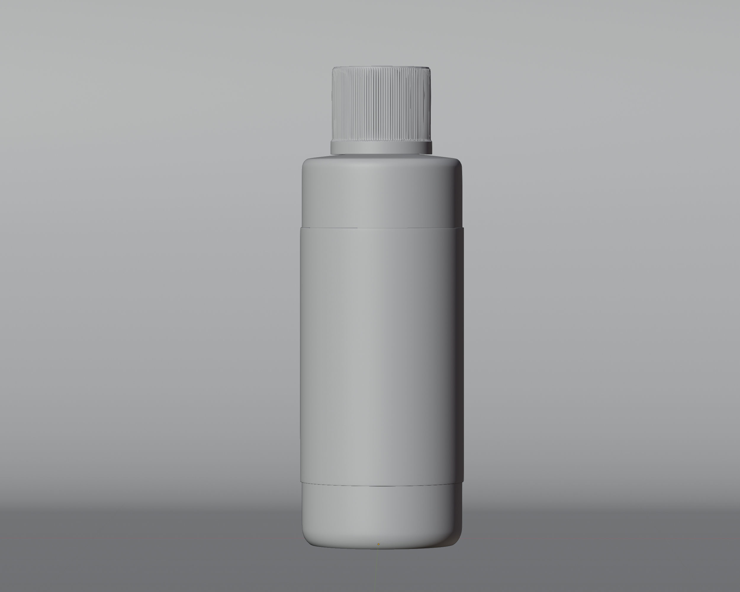 Cosmetic bottle Low-poly 3D model_3