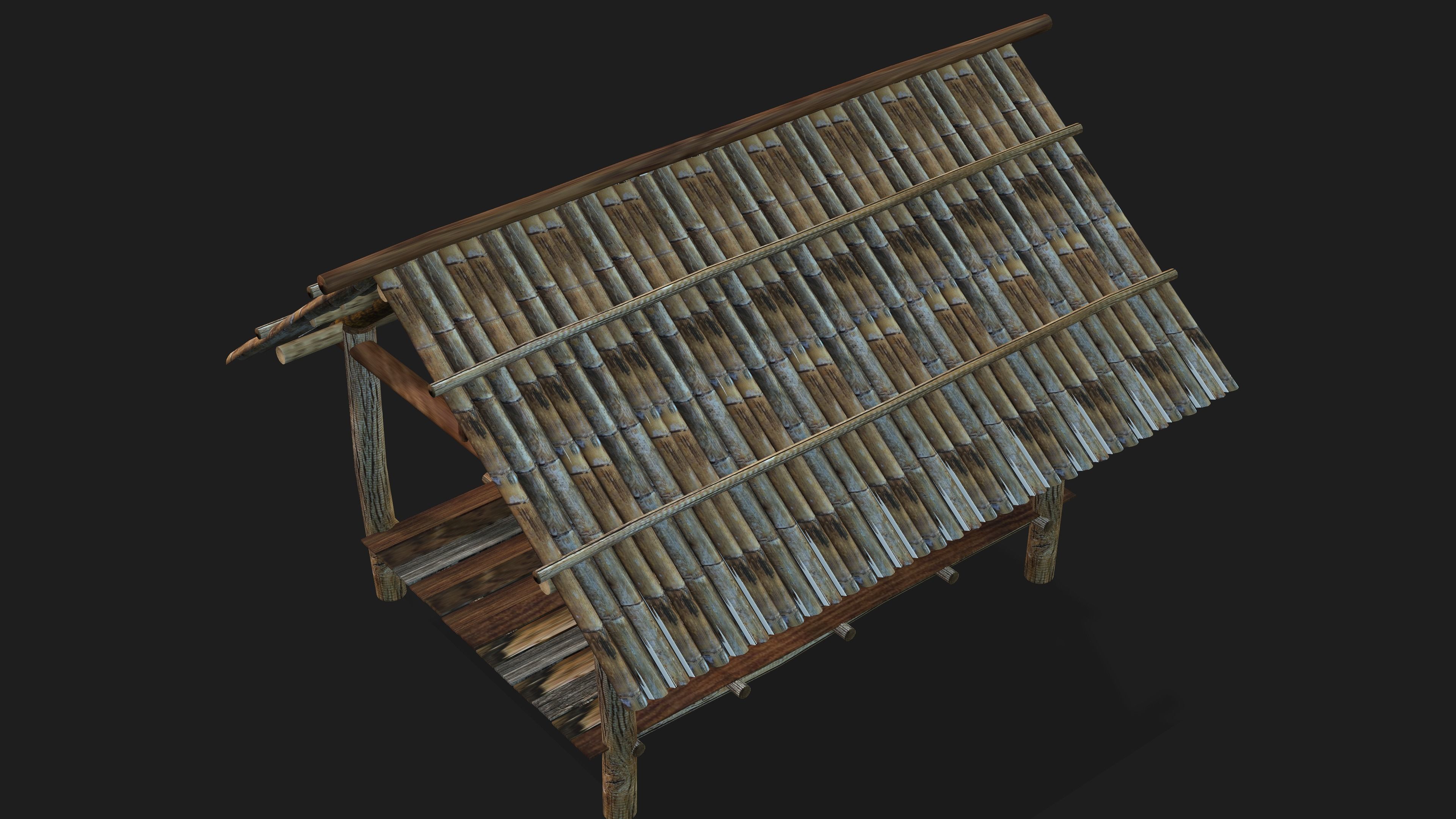 Small house  3D model_2