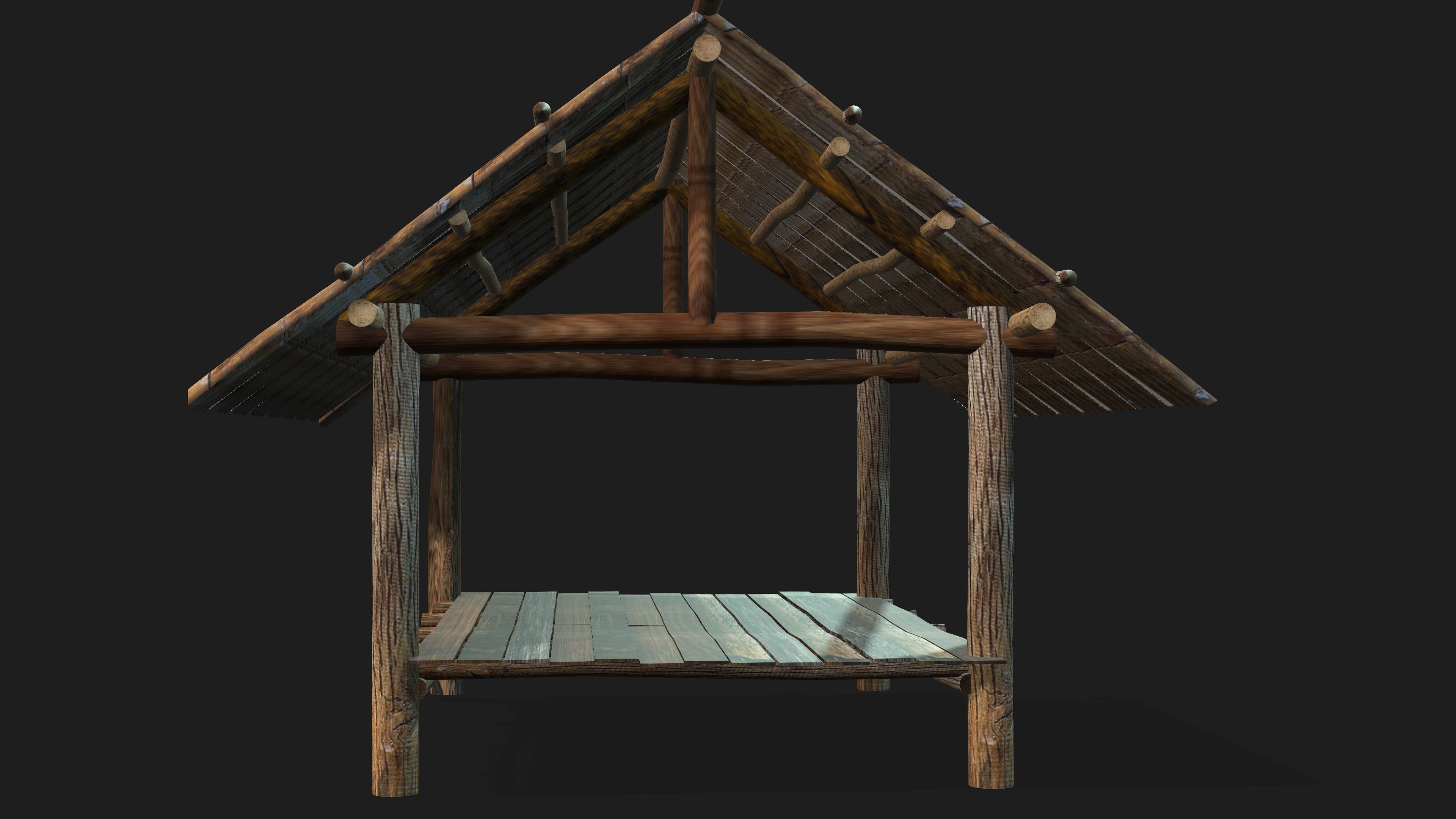 Small house  3D model_3