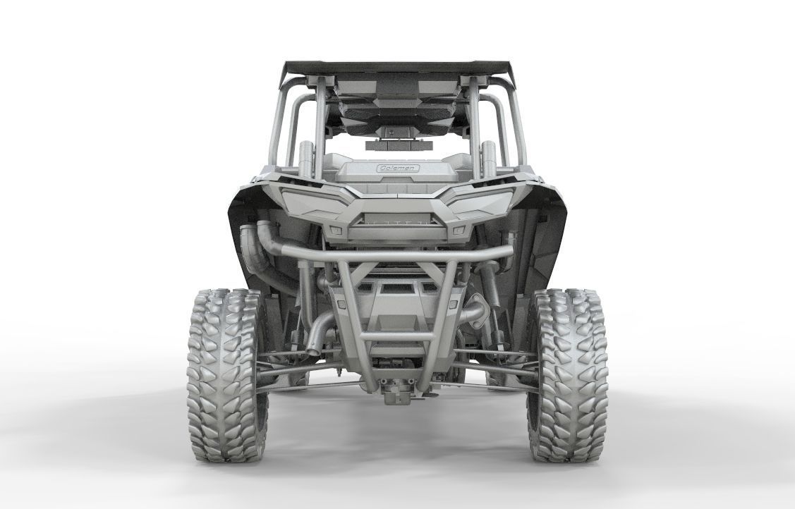 2018 POLARIS RZR XP 4 1000 Turbo  3D model_8
