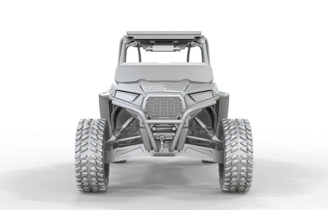 2018 POLARIS RZR XP 4 1000 Turbo  3D model_7
