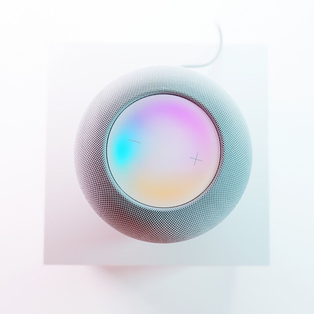 Apple Homepod 2 - Bluetooth Speaker 3D model_6