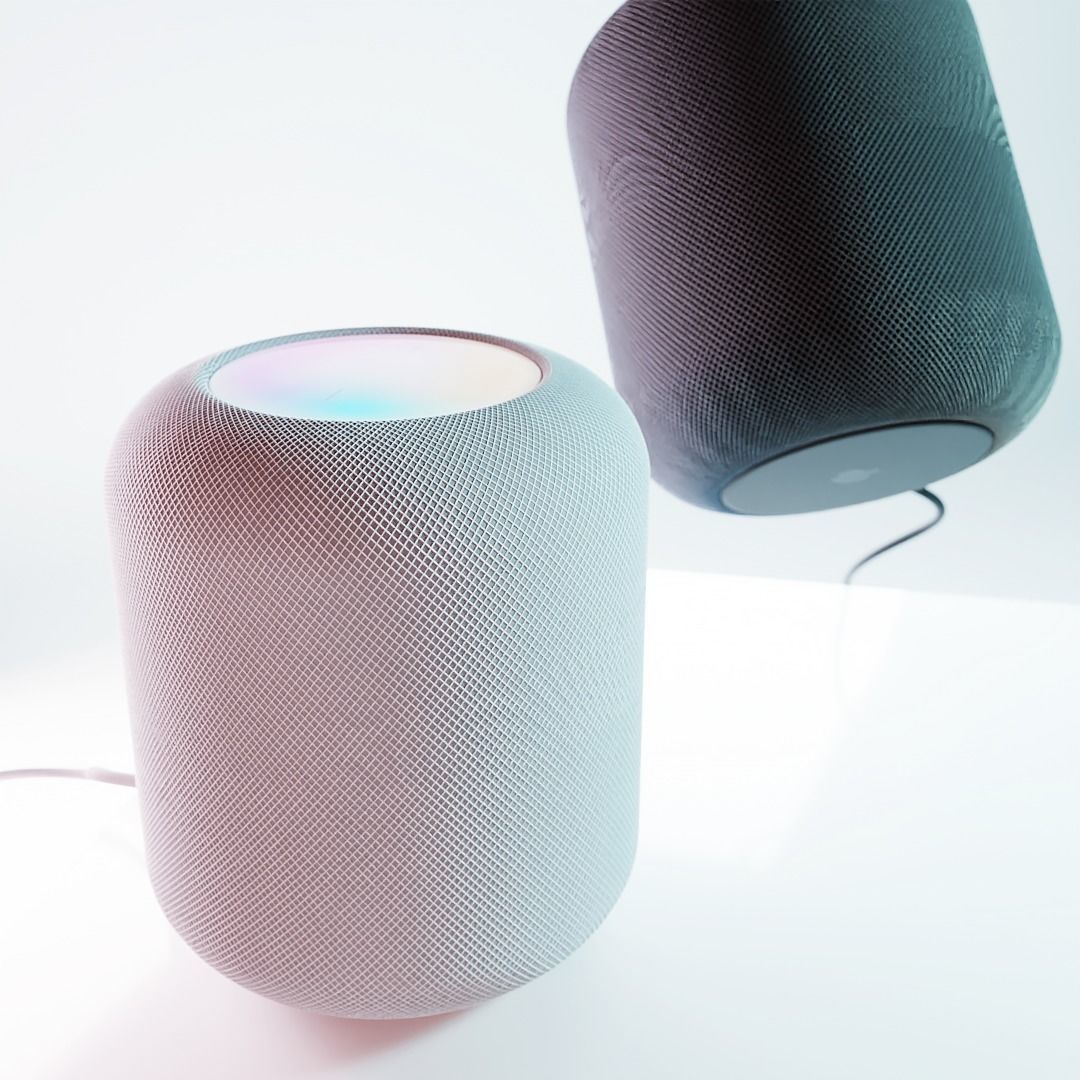 Apple Homepod 2 - Bluetooth Speaker 3D model_11