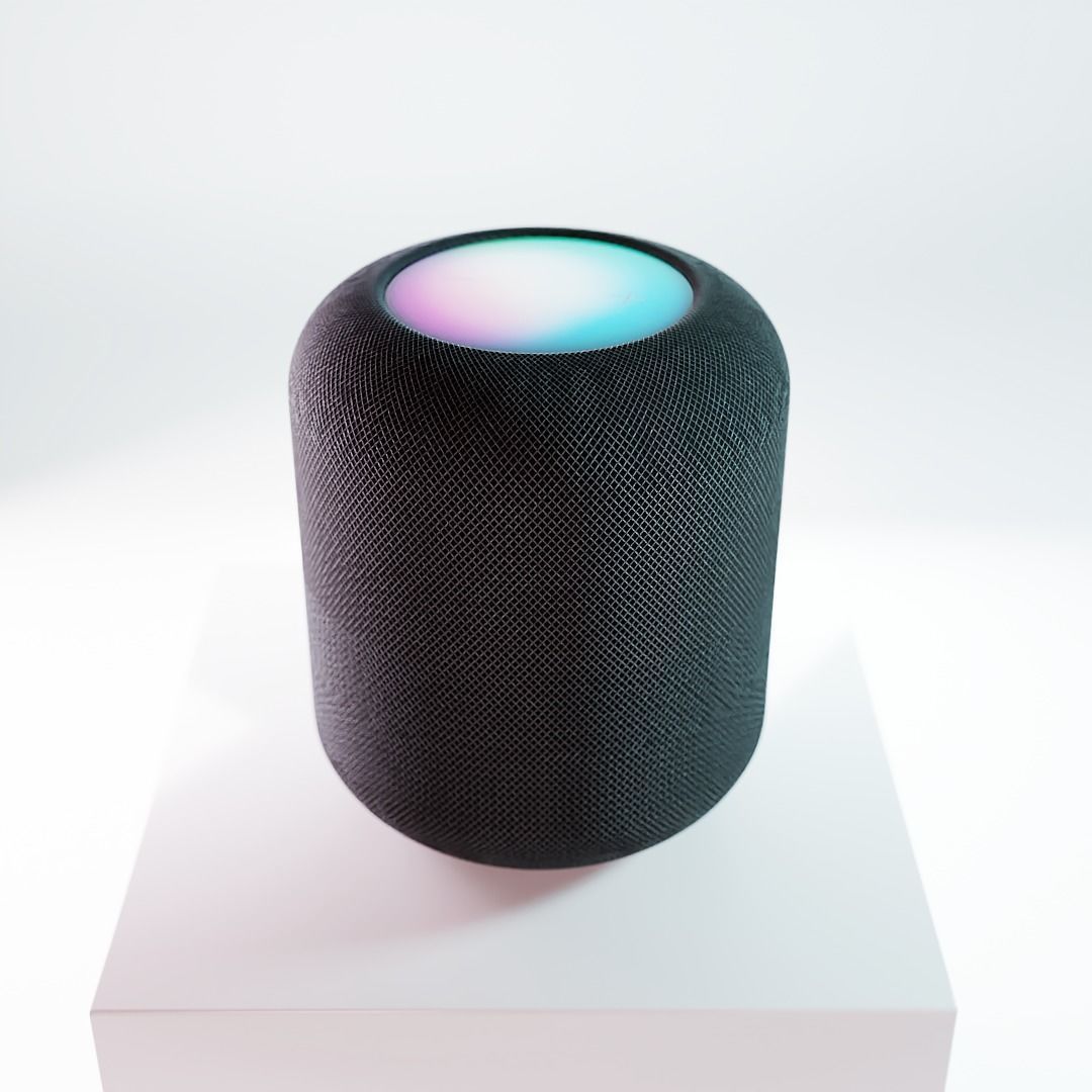 Apple Homepod 2 - Bluetooth Speaker 3D model_13