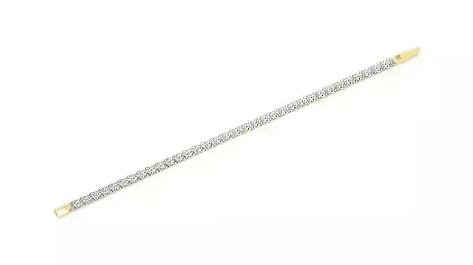 Diamond Bracelet 3D print model