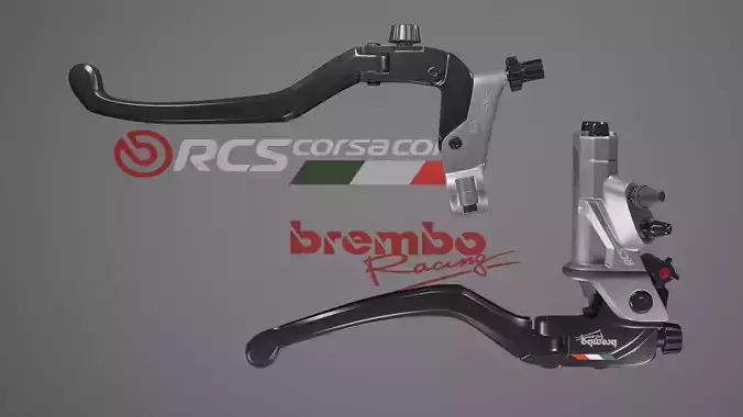 BREMBO RCS CORSA Low-poly 3D model