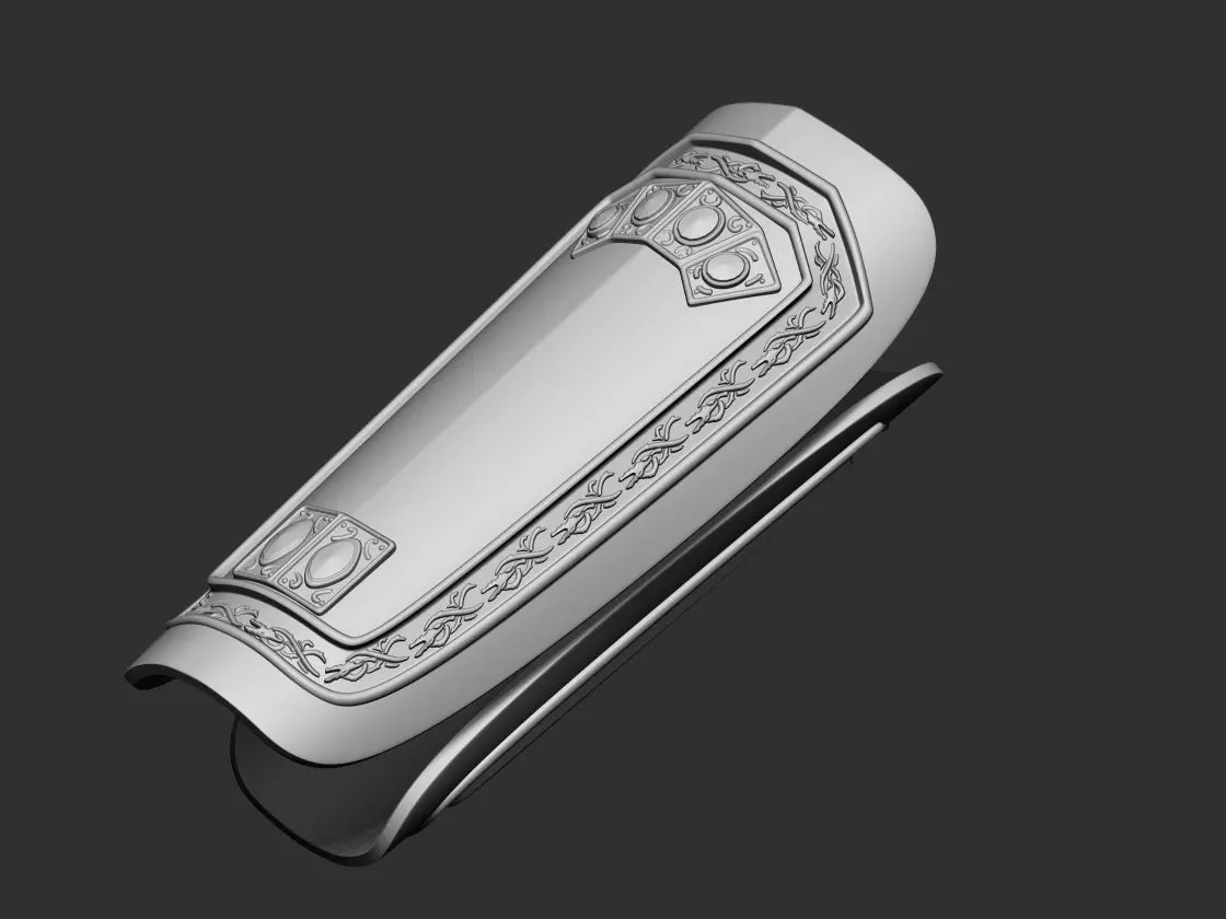 Rhaenys Targaryen Elbow and Gauntlet Armour 3d digital download 3D print model_0
