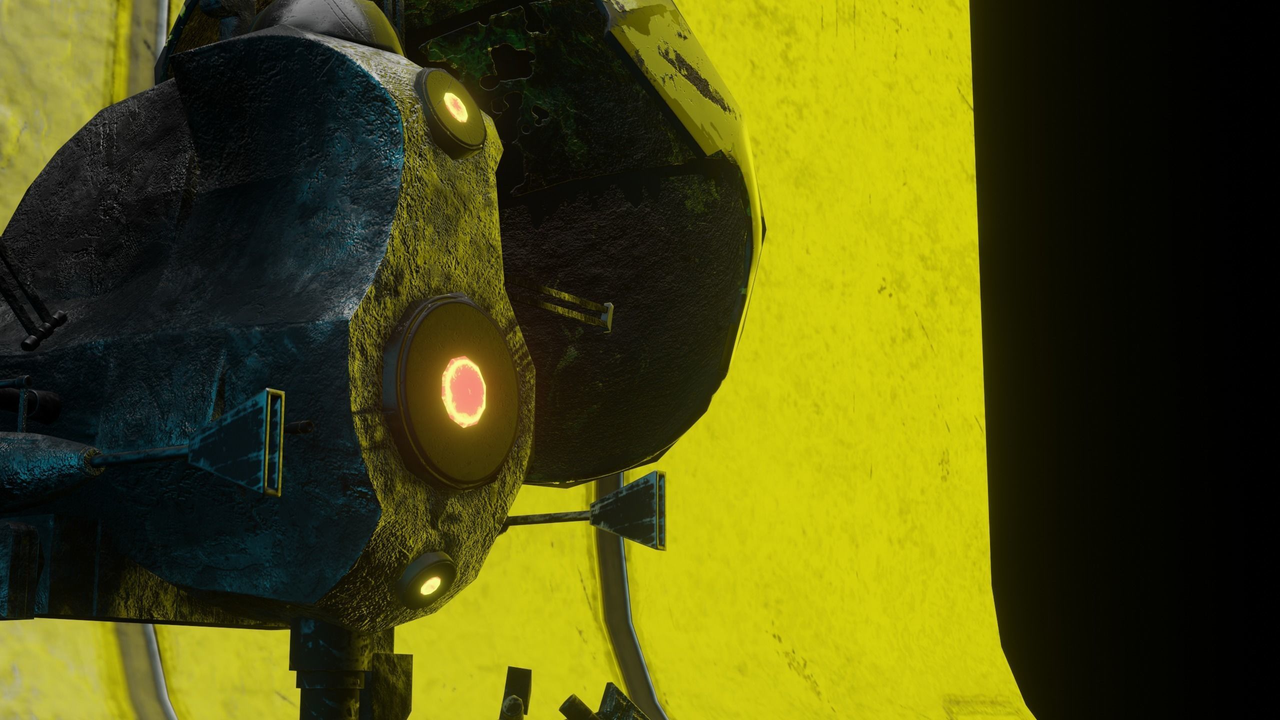 StarWars Pistoeka Sabotage Droid  Buzz Droid Low-poly 3D model_4