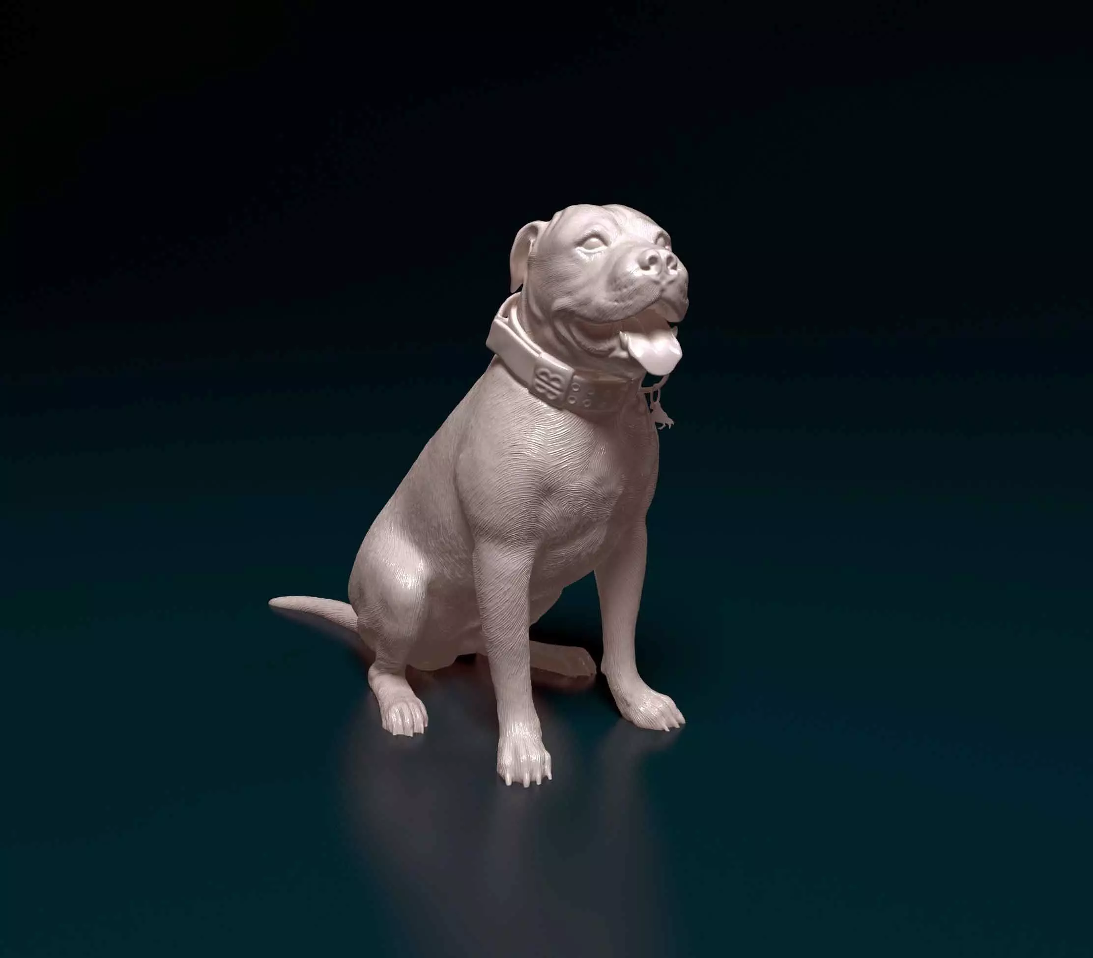 American Pitbull 3D print model_0