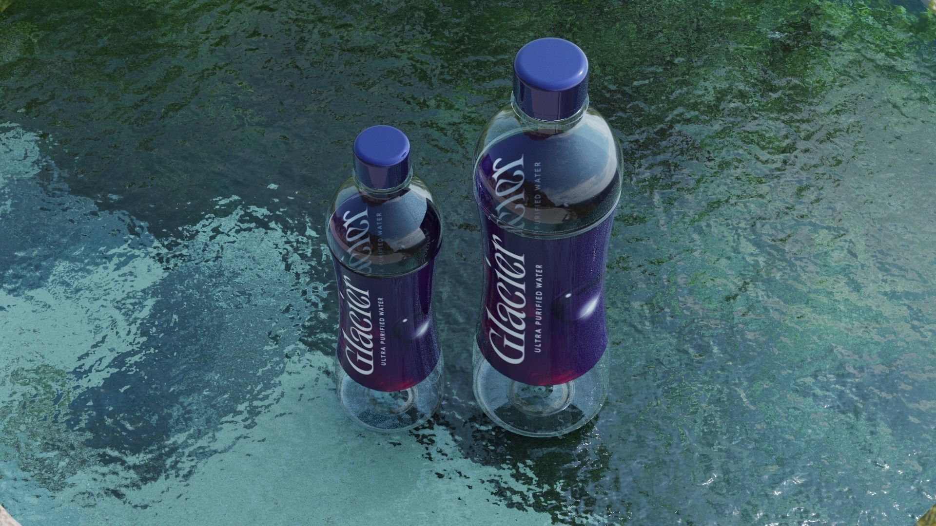 Water Bottle 3D model_1
