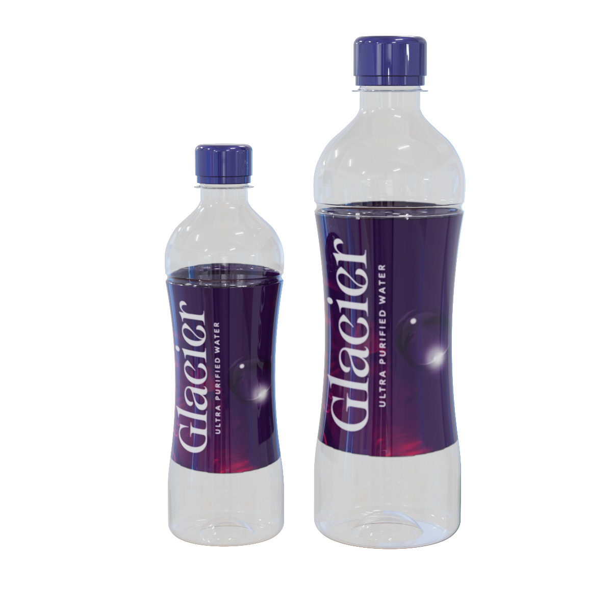 Water Bottle 3D model_2