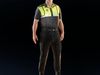 POLICIA LOCAL DE SEVILLA Low-poly 3D model_1
